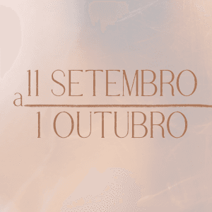 Ciclos de Reiki - 11 de Setembro a 1 de Outubro